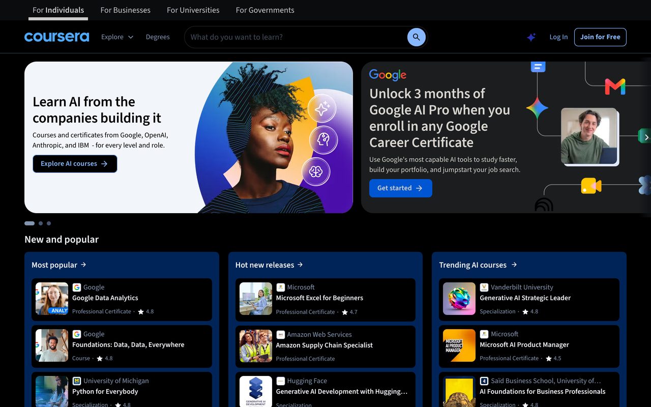 Coursera — Después