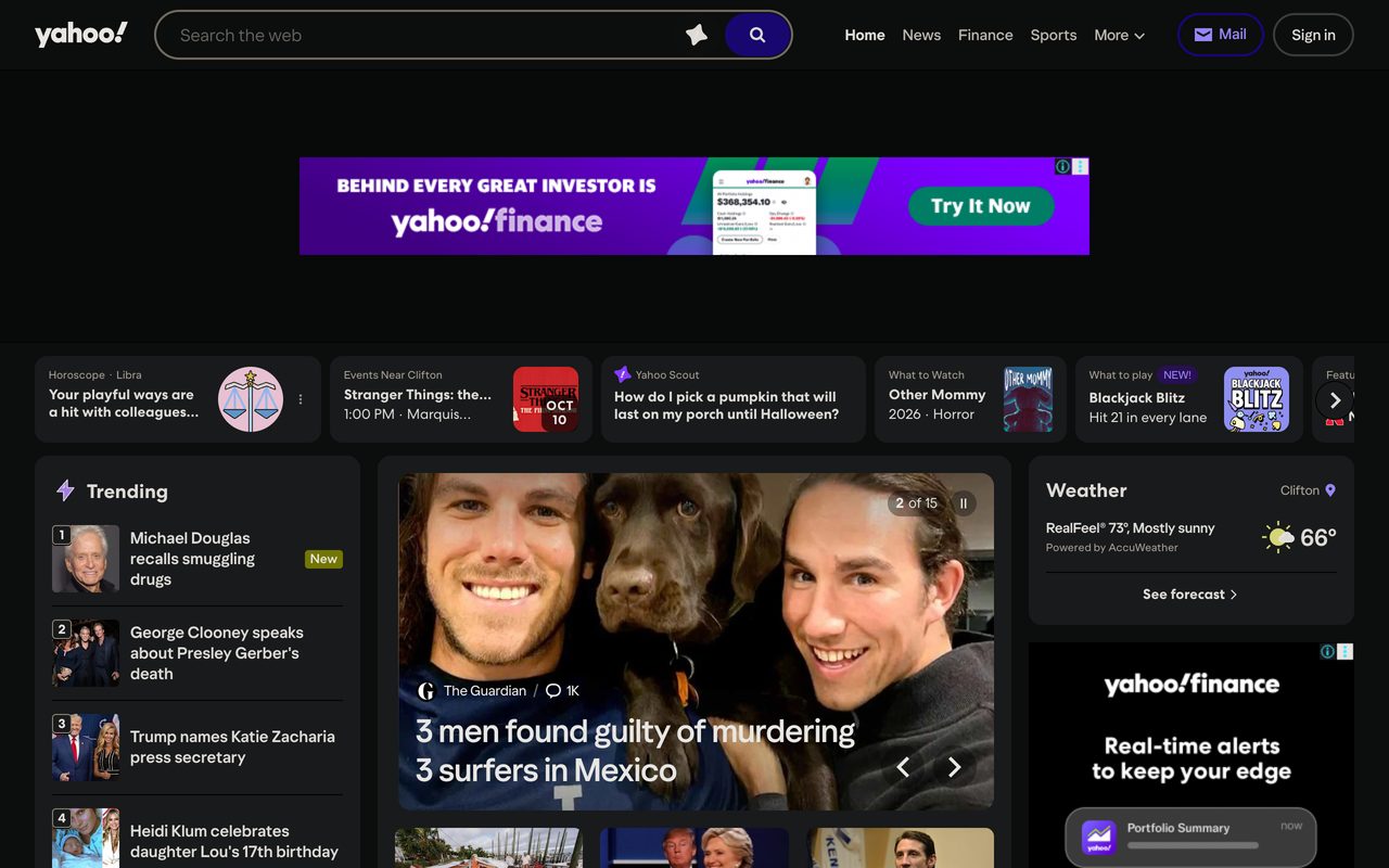 Yahoo — After