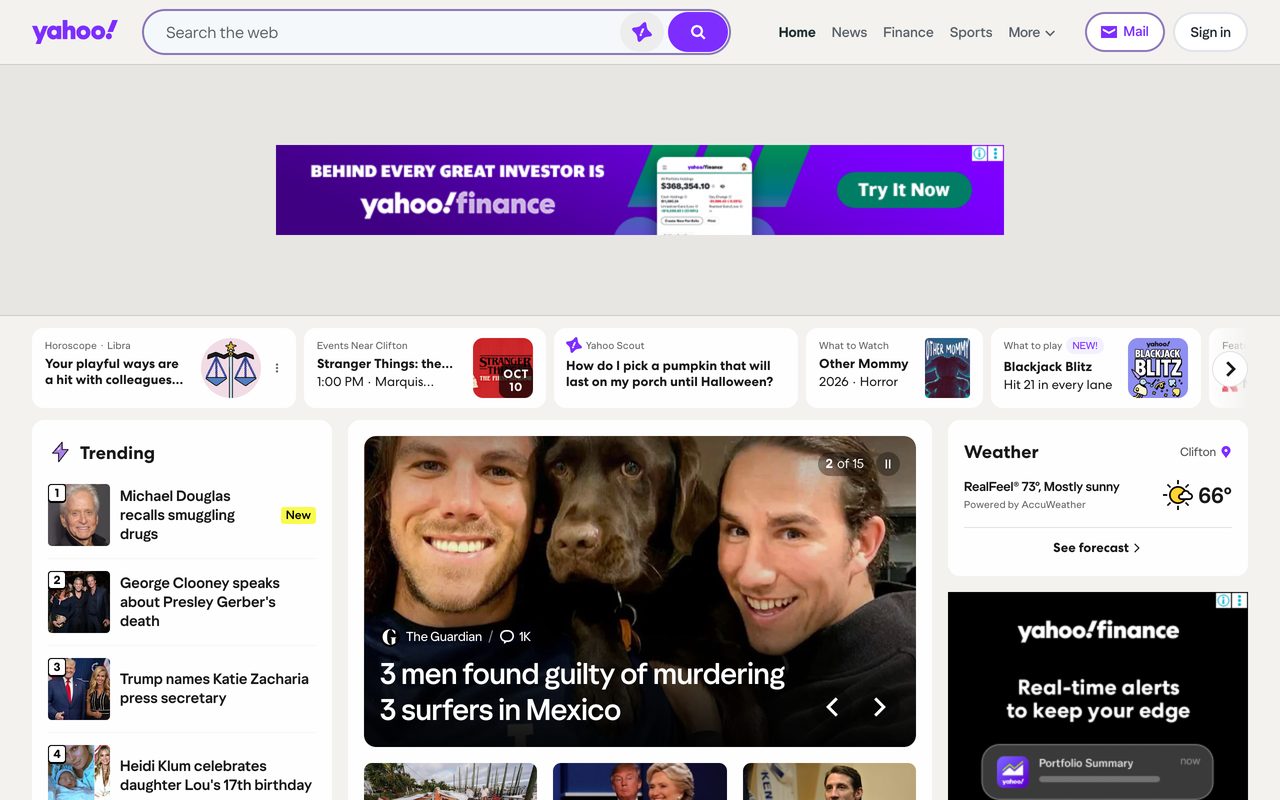 Yahoo — Before